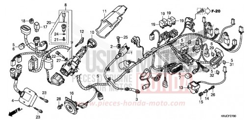WIRE HARNESS FES125C de 2012